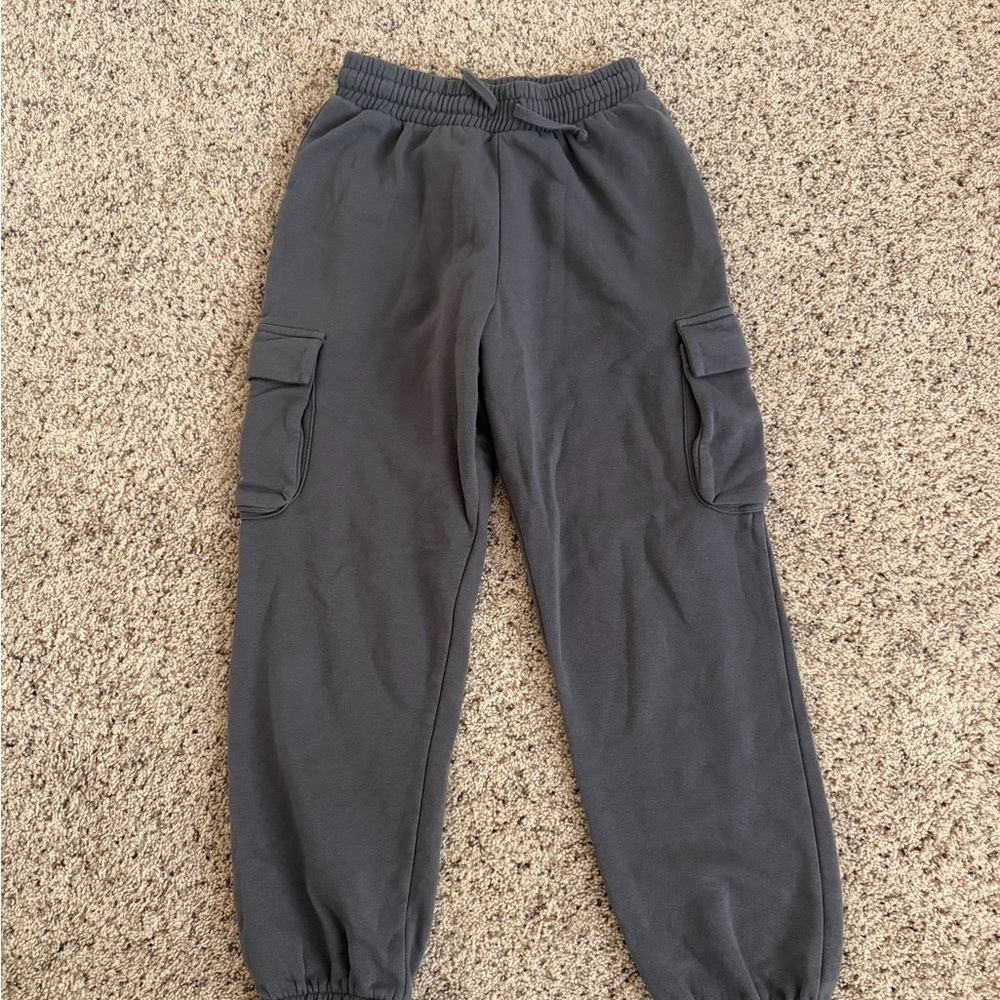Zara Women Cargo Joggers - Charcoal Gray